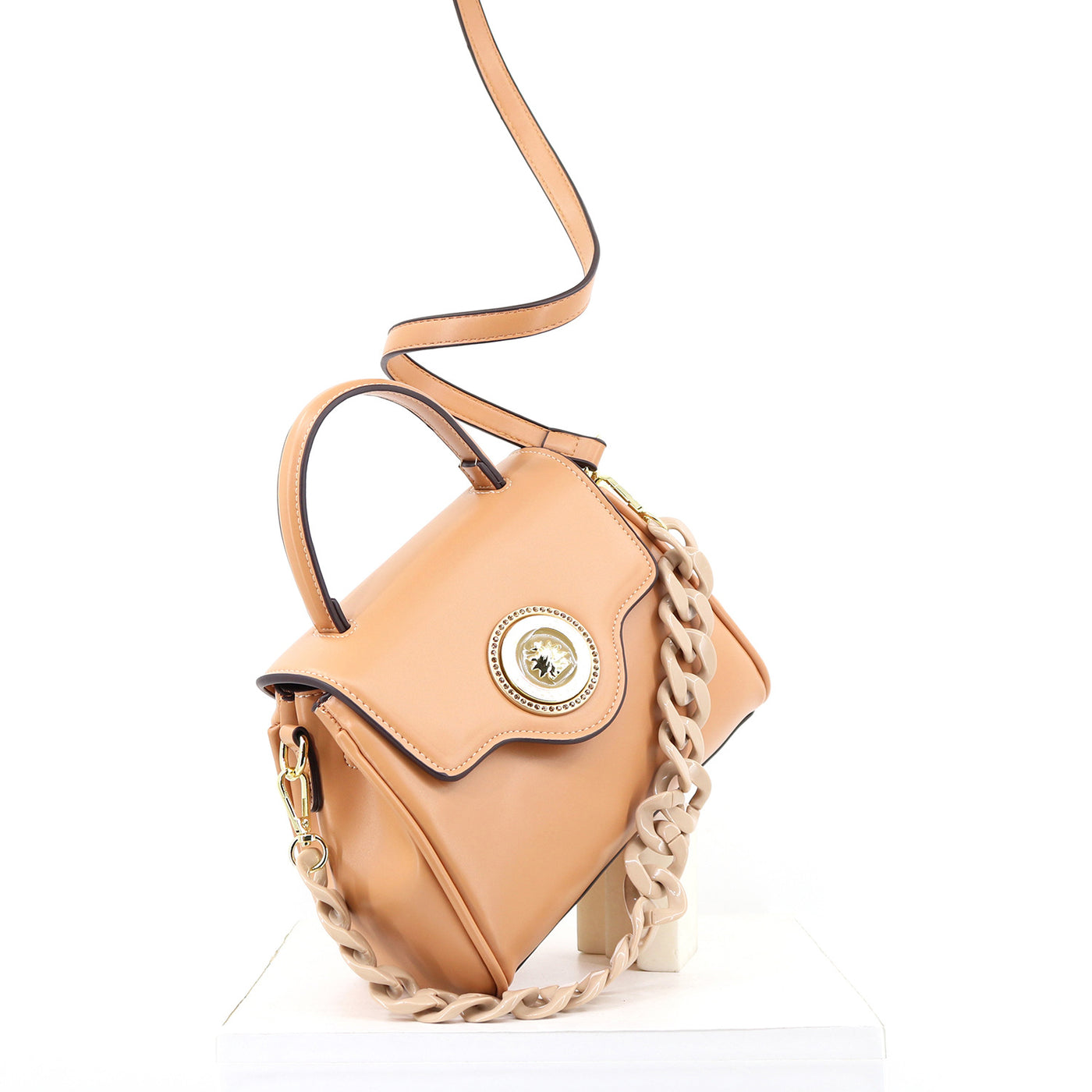 Cross-body textured handbag - Amore Milano- Luxury Hand bags netherlands