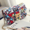 New Fashion 2025 Koreaanse Stijl Graffiti Crossbody Tas - Amore Milano- Luxury Hand bags netherlands