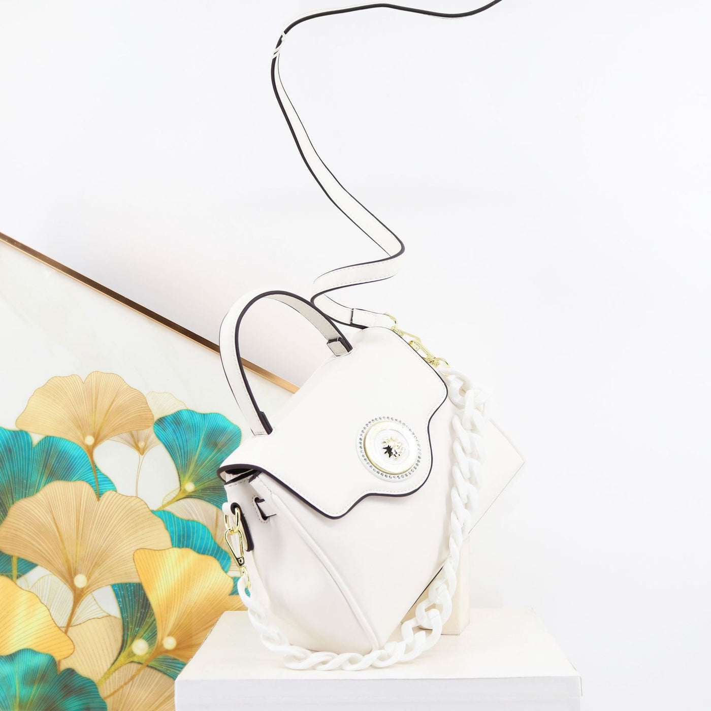 Cross-body textured handbag - Amore Milano- Luxury Hand bags netherlands