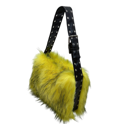 Fur Shoulder bag - Amore Milano- Luxury Hand bags netherlands