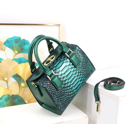 2026 Luxury Crocodile Print Handbag for Women - Amore Milano- Luxury Hand bags netherlands