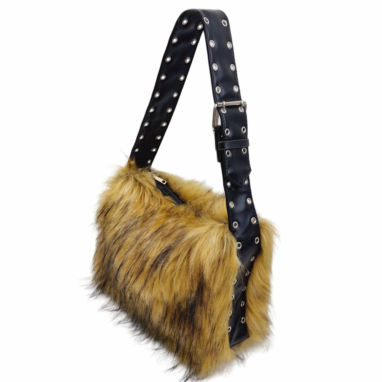 Fur Shoulder bag - Amore Milano- Luxury Hand bags netherlands