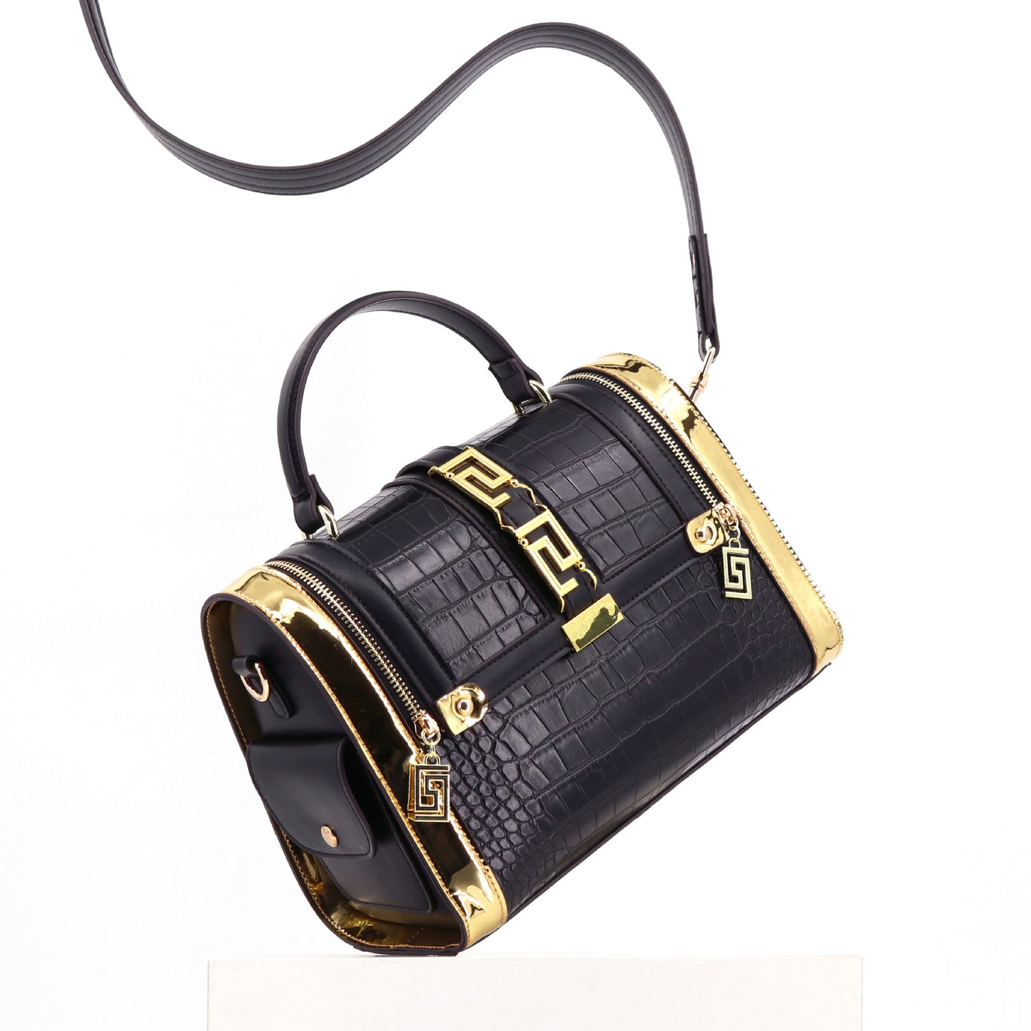 Cross-border crocodile pattern handbag - Amore Milano- Luxury Hand bags netherlands