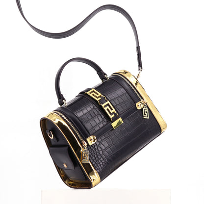 Cross-border crocodile pattern handbag - Amore Milano- Luxury Hand bags netherlands