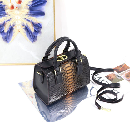 Limited edition Snake Print Handbag - Amore Milano- Luxury Hand bags netherlands