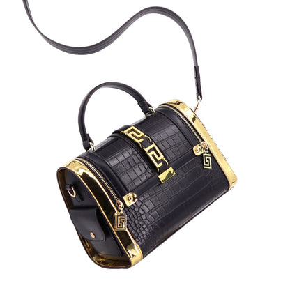 Cross-border crocodile pattern handbag - Amore Milano- Luxury Hand bags netherlands