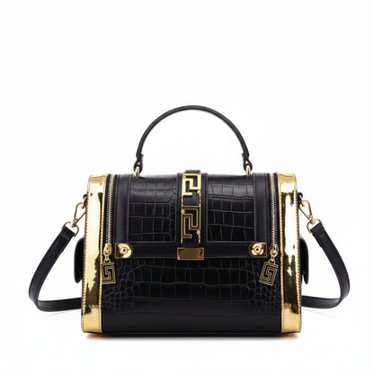 Cross-border crocodile pattern handbag - Amore Milano- Luxury Hand bags netherlands